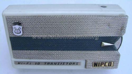 Hi-Fi 10 Transistors 101; Nipco Mfg. Co., Ltd. (ID = 1022918) Radio