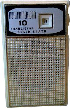 10 Transistor Solid State 1020; NAFT N.A.F.T. North (ID = 400019) Radio