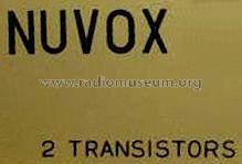 2 Transistors Boy's Radio; NuVox Electronics; (ID = 578913) Radio