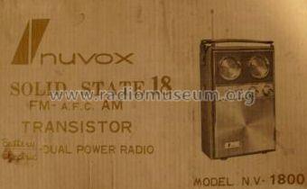 NV1800; NuVox Electronics; (ID = 398212) Radio