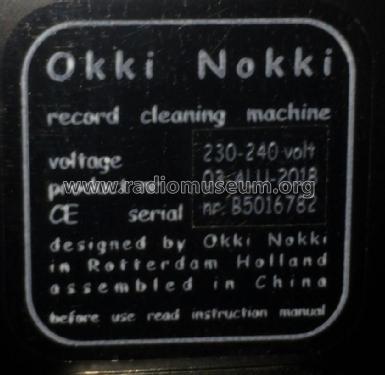 Record Cleaning Machine 03-ALU-2018; Okki Nokki; (ID = 2397344) Misc