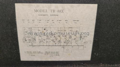 Oritone High Fidelity 8 Transistor TR-88X ; Unknown - CUSTOM (ID = 2603622) Radio