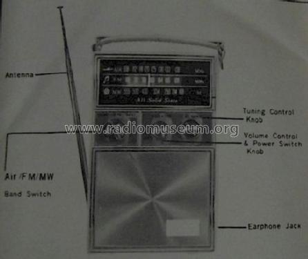 Oscar Mirage All Solid State ; Unknown - CUSTOM (ID = 1048043) Radio