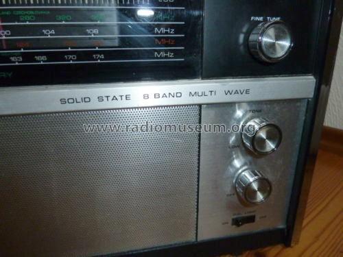 Passport - Solid State 8 Band Multi Wave FM-1800 Japan 707; Unknown - CUSTOM (ID = 1807020) Radio