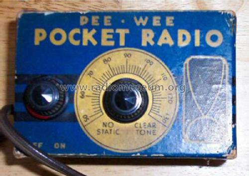 Pee Wee Pocket Radio ; Pee Wee Pocket Radio (ID = 1303610) Crystal