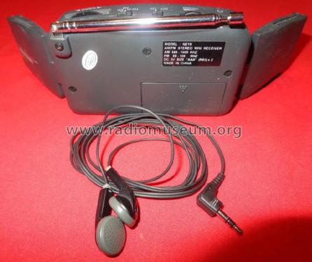 Personal Mini Radio Receiver Stereo AM-FM NE19; Unknown - CUSTOM (ID = 3002724) Radio