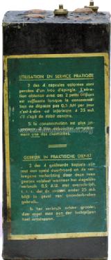 Pile à 1.45 V Type 524 ; Pile AD, Le Carbone- (ID = 1489900) A-courant