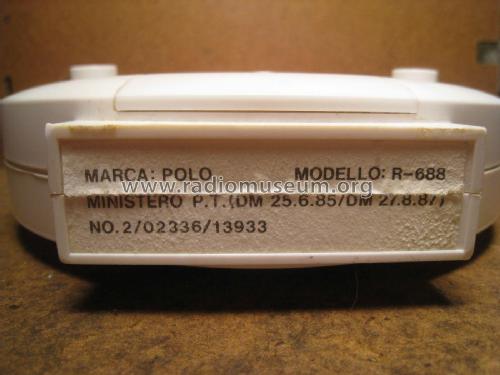 POLO radio AM/FM R-688; Unknown - CUSTOM (ID = 2012597) Radio