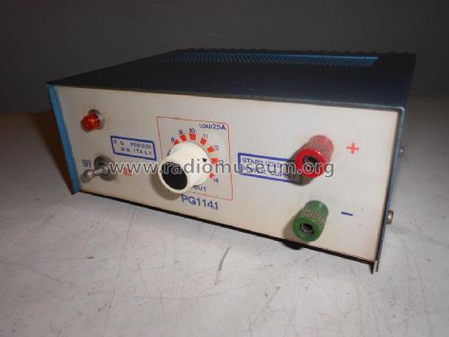 Stabilized DC Power Supply PG114.1; Previdi, P.G. (ID = 2355226) Power-S