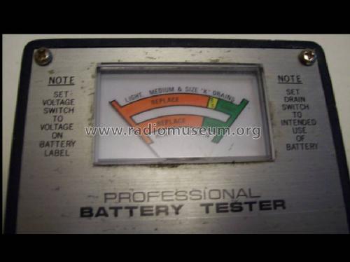Professional Battery Tester ; Unknown - CUSTOM (ID = 2149191) Ausrüstung