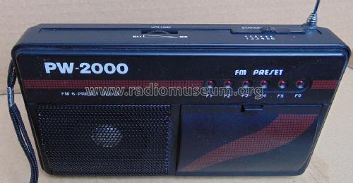 FM 6-Preset Radio PW-2000; Unknown - CUSTOM (ID = 2728990) Radio