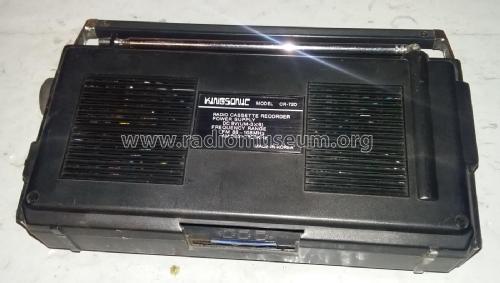 Kingsonic Radio Cassette Recorder CR-720; Unknown - CUSTOM (ID = 2270408) Radio