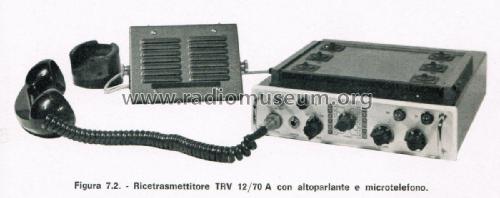 Radiotelefono TRV 12/70 A; Unknown - CUSTOM (ID = 2640346) Mil TRX