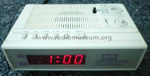 Ralta - AM/FM Digital Clock Radio R90340; Unknown - CUSTOM (ID = 1756560) Radio