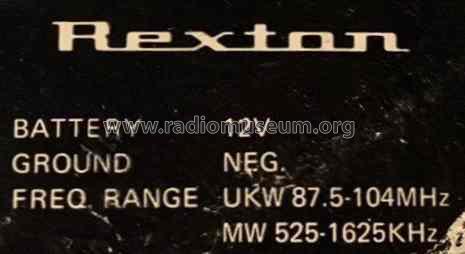 Rexton ; Unknown - CUSTOM (ID = 2872612) Car Radio