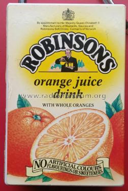 Robinsons - Whole Orange Drink - Ready Drink ; Unknown - CUSTOM (ID = 3002753) Radio