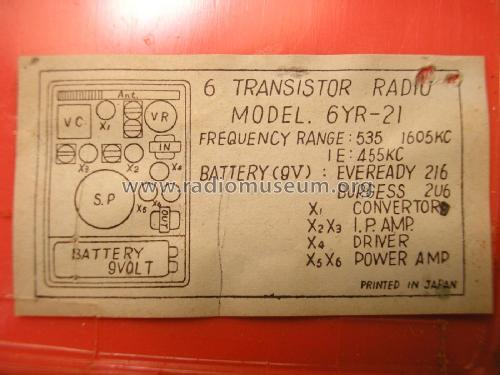 Roddy-tronic 6YR21; Unknown - CUSTOM (ID = 1960917) Radio