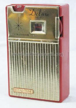 Royal-Tone Deluxe HiFi Six Transistor RT-63; Unknown - CUSTOM (ID = 1451683) Radio