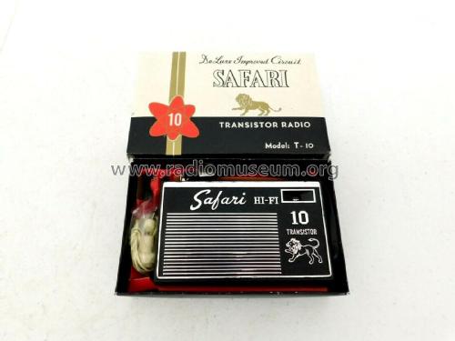 Safari Hi-Fi 10 Transistor T-10; Unknown - CUSTOM (ID = 2507641) Radio