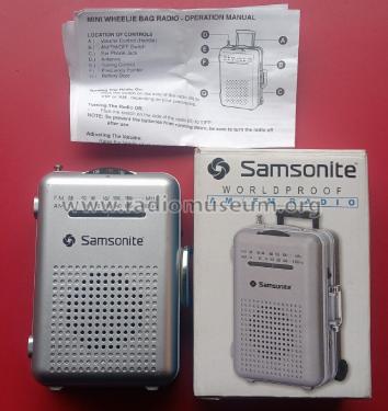 Samsonite Worldproof AM/FM Radio ; Unknown - CUSTOM (ID = 2990879) Radio