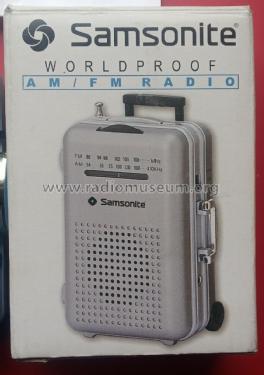 Samsonite Worldproof AM/FM Radio ; Unknown - CUSTOM (ID = 2990881) Radio