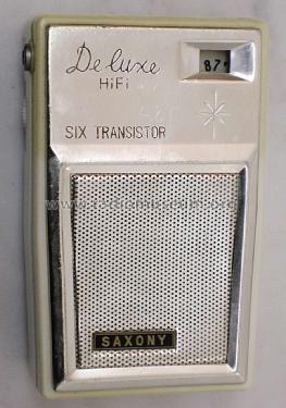 Saxony Six Transistor Deluxe ; Unknown - CUSTOM (ID = 1373312) Radio