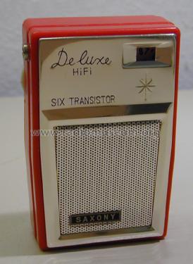 Saxony Six Transistor Deluxe ; Unknown - CUSTOM (ID = 1796096) Radio