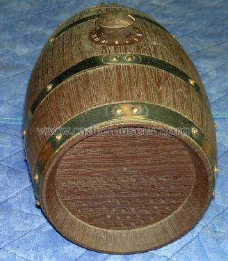 Schlitz Beer Keg Barrel AM Radio ; Unknown - CUSTOM (ID = 1525655) Radio