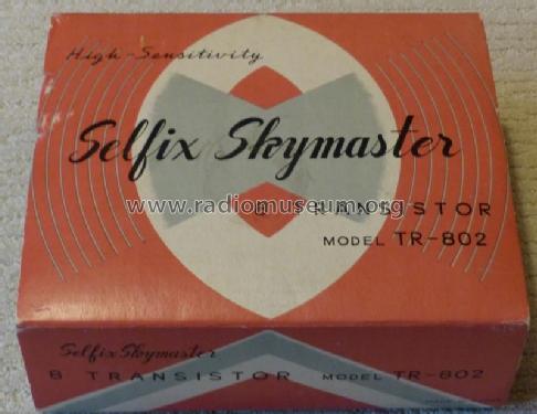 Selfix Skymaster High Sensitivity 8 Transistor TR-802; Unknown - CUSTOM (ID = 2481278) Radio