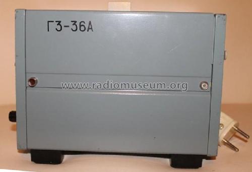 Signal Generator - Генератор Низкочастотный G3-36A - Г3-36А; Unknown - CUSTOM (ID = 1823016) Equipment