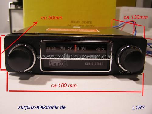 Skywatch Metro 24; Unknown - CUSTOM (ID = 1005496) Car Radio