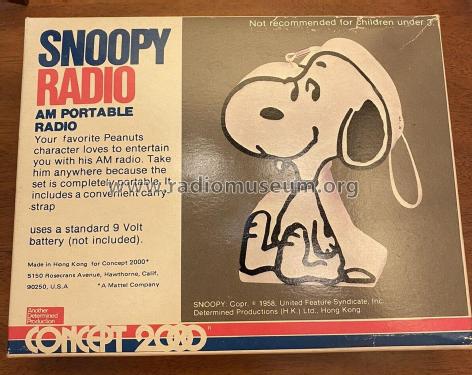 Snoopy Radio 351; Concept 2000 Hong (ID = 2818207) Radio