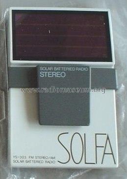 Solfa - AM/FM Stereo Solar Batteried Radio YS-303; Unknown - CUSTOM (ID = 1733109) Radio