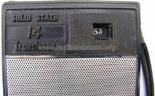 Solid State14 Transistor ; Unknown - CUSTOM (ID = 1064992) Radio