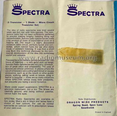 Spectra Radio Spectacles - Sunglasses ; Unknown - CUSTOM (ID = 3042003) Radio
