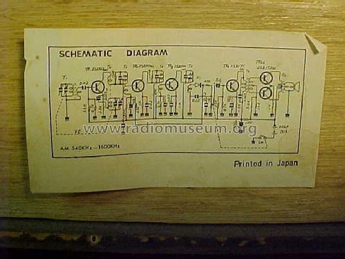 Samsonic Spice Rack AM Transistor Radio ; Unknown - CUSTOM (ID = 1456491) Radio
