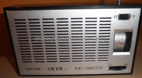 Star Fire AM-FM AFC Nine Transistor TFM-99; Unknown - CUSTOM (ID = 2146404) Radio