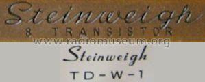 Steinweigh 8 Transistor TD-W-1; Unknown - CUSTOM (ID = 620514) Radio