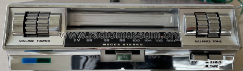 Stereo Cassette Tape Player/Recorder with FM MPX radio MCR-6000; Mecca Maruwa (ID = 2695353) Autoradio