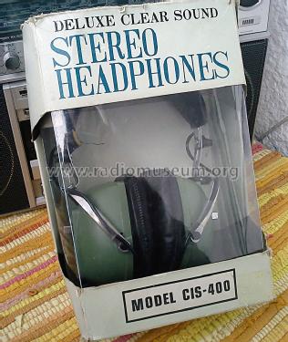 Stereo Headphones CIS-400; Unknown - CUSTOM (ID = 1306491) Speaker-P