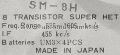 Sun Mark Eight SM-8H; Sun Mark - American (ID = 502189) Radio