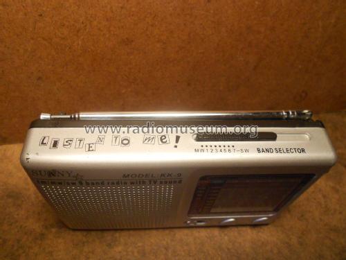 Sunny Multiband Radio Receiver KK-9; Unknown - CUSTOM (ID = 2146547) Radio
