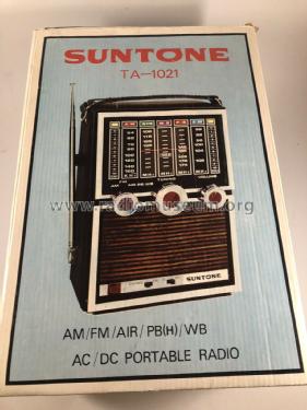 Suntone AC/DC Portable Radio TA-1021; Unknown - CUSTOM (ID = 2406678) Radio