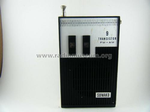 Suwako 9 Transistor FM-AM ; Unknown - CUSTOM (ID = 2610386) Radio