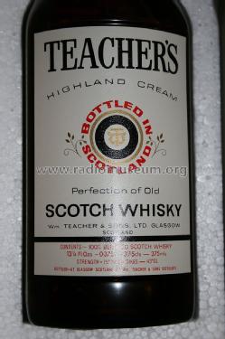 Teachers Highland Cream Whiskey ; Unknown - CUSTOM (ID = 1414662) Radio