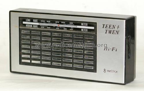 Teen + Twen 8 Transistor; Unknown - CUSTOM (ID = 477169) Radio