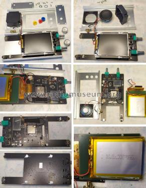 TEF6686 Silver Metal Case Full Band FM-MW-SW-LW radio PE5PVB_ESP32 Based; Unknown - CUSTOM (ID = 3073933) Radio