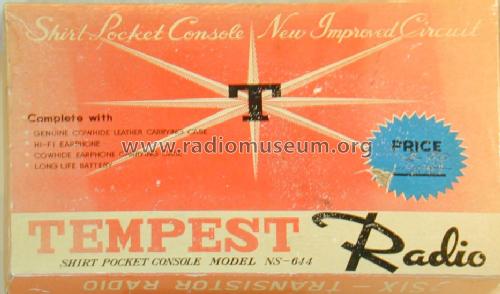 Tempest NS644; Unknown - CUSTOM (ID = 1419045) Radio