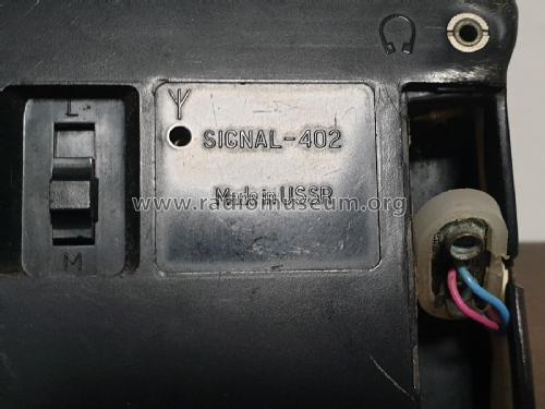 Tento Signal 402; Leningrad NOVATOR (ID = 3085048) Radio