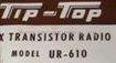 Tip-Top Hi-Fi Transistor Six UR-610; Kyodo Denshi Kogyo (ID = 536799) Radio